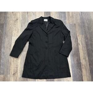 Le Suit Women's Black Textured Blazer